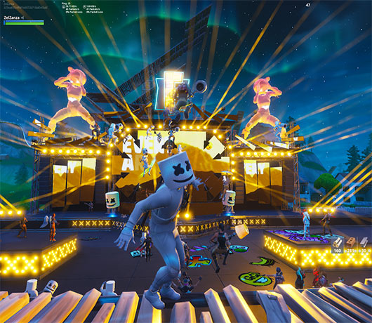 Marshmello-Fortnite Canlı Konser